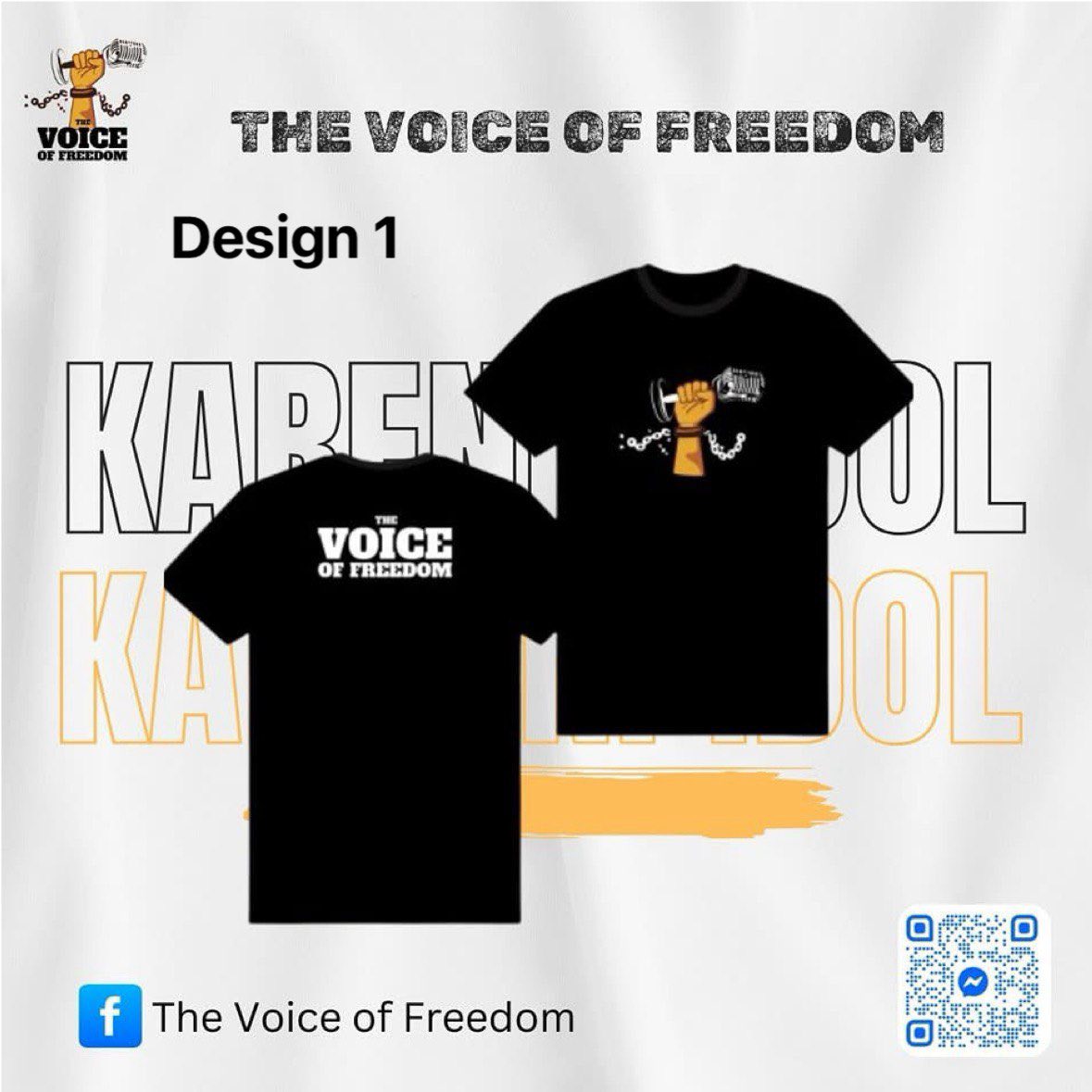 TVof အမှတ်တရ T-shirt (Design 1)
